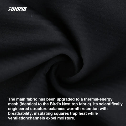 FUNRYO 鳥巣NESTシリーズハーフジッパー防寒トレーニングウェア3.0 253311701