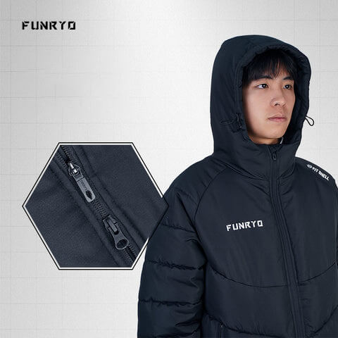 FUNRYO FIT SHELL 中綿ロングコート 2033302