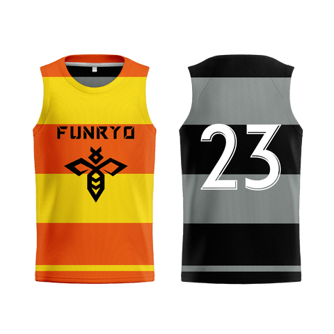 FUNRY昇華（双）フルオーダーリバーシブルビブス FYRBI2304